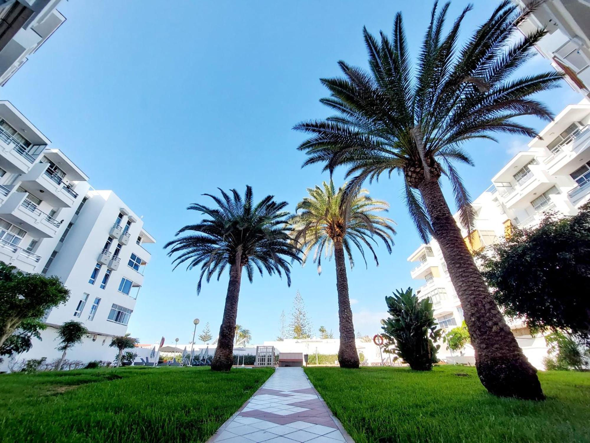 Apartamento Centrico Con Playa Y Piscina ปลายา เดล อิงเกลส ภายนอก รูปภาพ