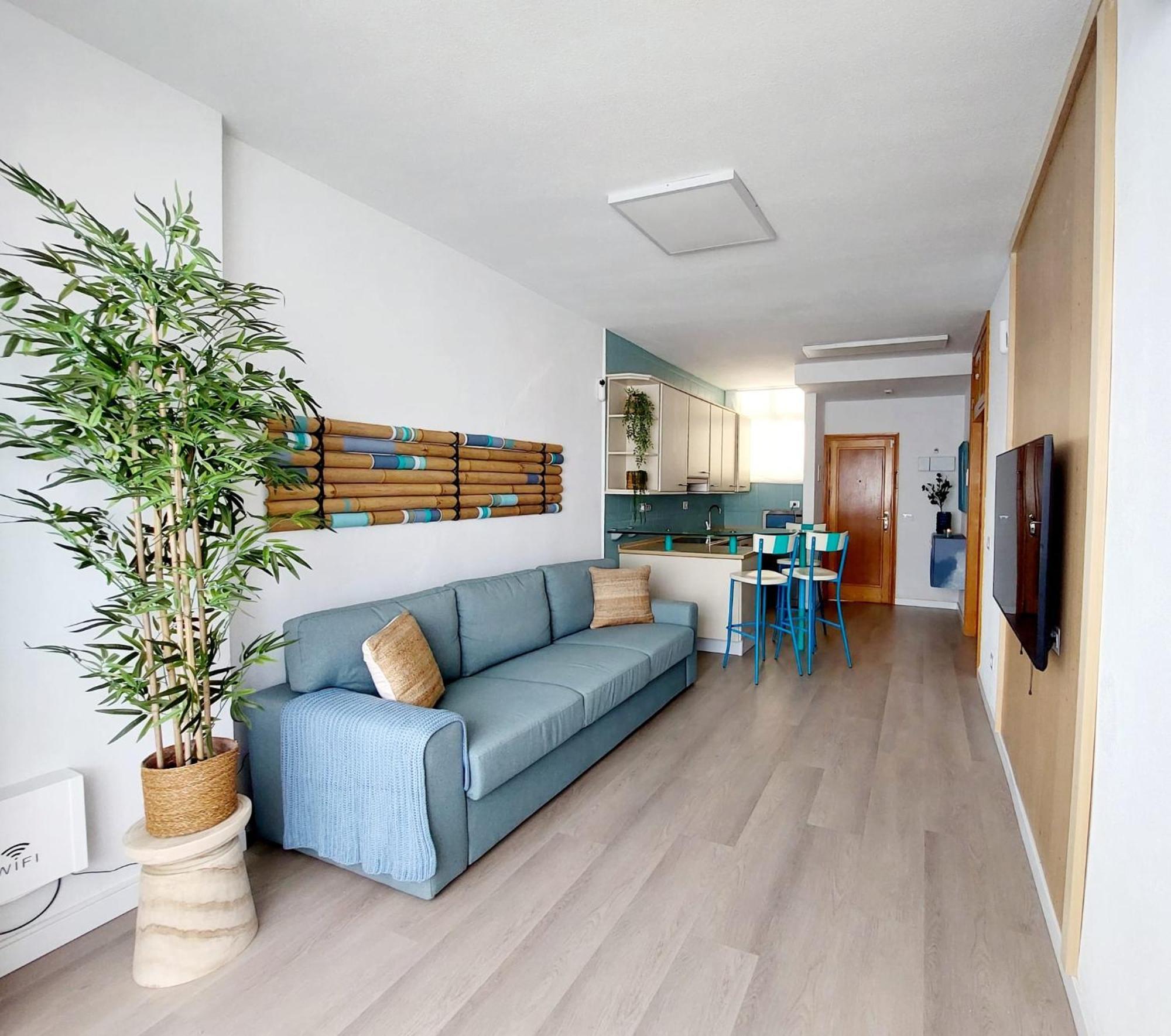 Apartamento Centrico Con Playa Y Piscina ปลายา เดล อิงเกลส ภายนอก รูปภาพ